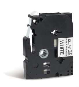 Brother TZe-N231 12mm Black on White Label Tape - Brother