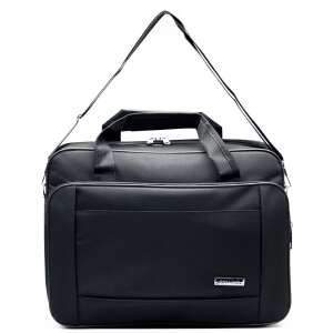 Férfi női laptop táska, válltáska,15.6", Munka, üzlet, iroda, Fekete (6311) 57864278 