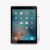 iPad Pro 9.7 hüvelykes készülék Tech21 Impact Clear tokban, teljes képernyős nézet