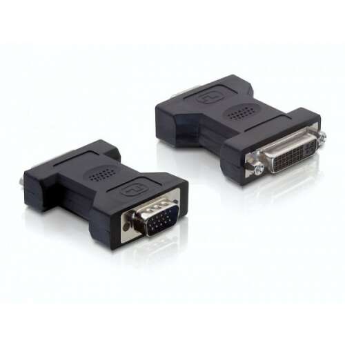 Delock DVI 24+5 to VGA 15pin adapter, convert DVI to VGA