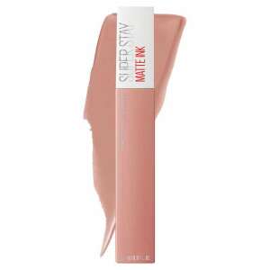 Maybelline Superstay Matte Ink Liquid Lipstick in Loyalist, a nude pink shade - Mouth