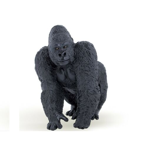Papo Gorilla Figure - Animal Figure - 9.3 x 4.89 x 7.8 cm, front view