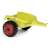 Zöld pótkocsi a Smoby Claas Arion 400 Farmer XL pedálos traktorhoz