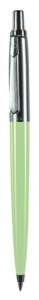 Guľôčkové pero Pax s tlačidlom v krabičke, 0,8 mm #pastelovo zelená 31545253 Perá