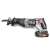 Daewoo DALRC18-1 cordless reciprocating saw with battery, grey