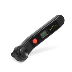 M-N-C digital tire pressure gauge, black, 55780 - MNC