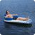 Bestway Hydro-Force blue floating lounger 183 x 97 cm 86074265