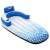Bestway Hydro-Force син плаващ шезлонг 183 x 97 cm 86074265