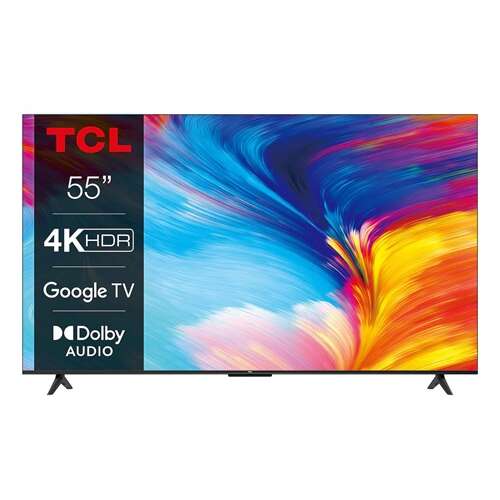 TCL 55P639 4K UHD Google Smart LED televízió, 139 cm