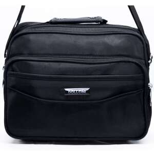 Dollcini Herren Schultertasche, schwarz, 26cm - Handtaschen