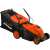 Daewoo DLMJ1500E elektromos fűnyíró, narancssárga és fekete