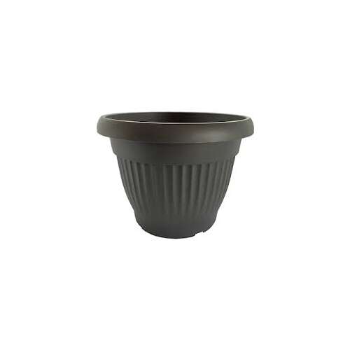 30 cm antracit virágcserép, Campana 