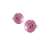ART CRYSTELLA Cercei, semisferă, roz, cu cristal SWAROVSKI®, 10mm, ART CRYSTELLA 31578347}