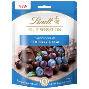 Lindt 150G Fruit Sensation Blueberry &amp; Acai  /LNPR2016/ 57878928 