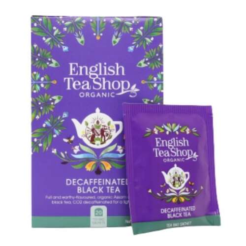 ETS 20 Koffeinmentes Breakfast-Fekete Tea 40G (English Tea Shop)     34469
