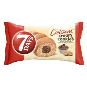 7 Days Croissant krém és keksz mogyorókrémmel és Digestive keksz darabokkal - 7DAYS