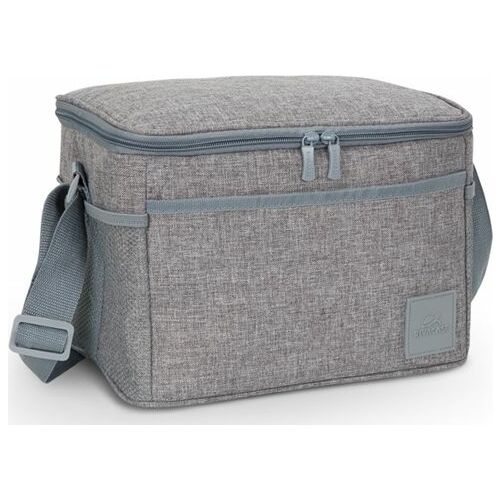 RIVACASE Torngat 5712 11L cooler bag, gray insulated lunch bag