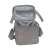 RIVACASE Torngat 5706 gray insulated cooler bag open, showing interior