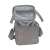 RIVACASE Torngat 5706 gray insulated cooler bag open, showing interior