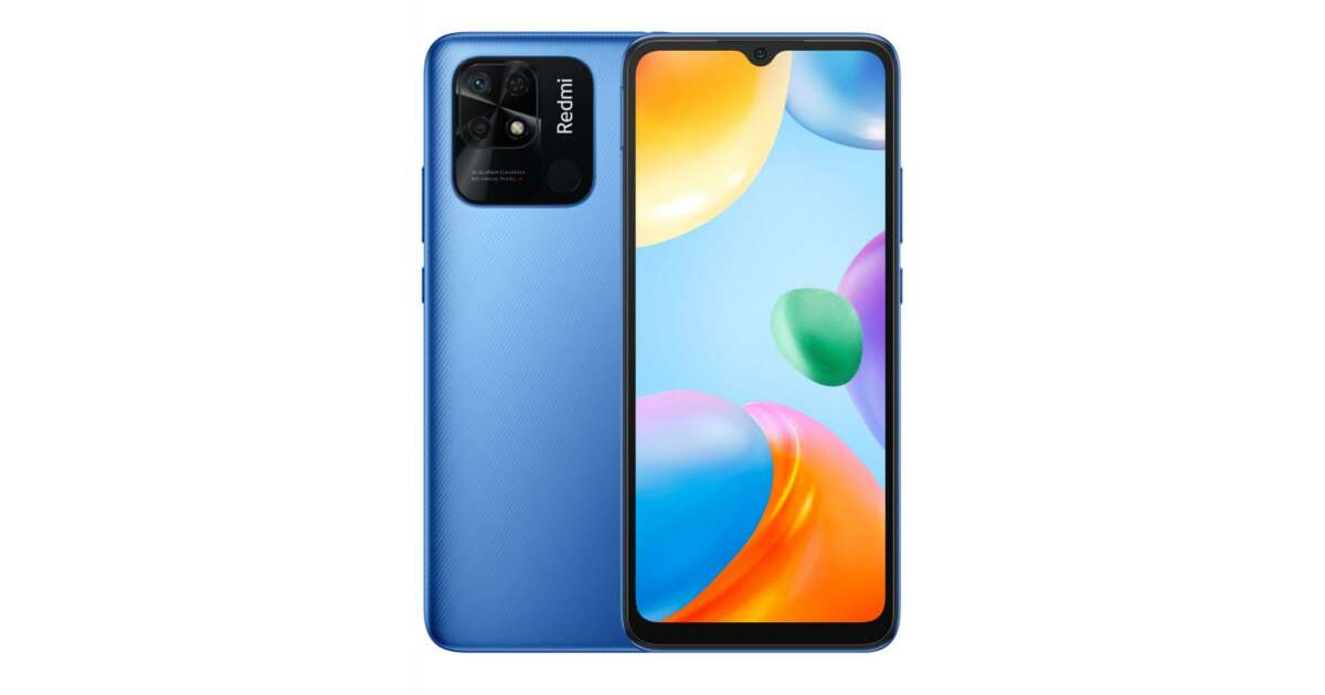 Xiaomi Redmi 10C DS 128GB (4GB RAM) - Blue | Pepita.com