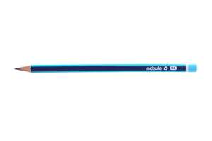 NEBULO HB pencil, blue and purple striped - Nebulo
