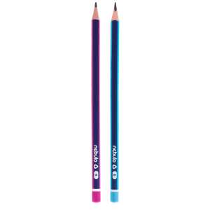 NEBULO B Bleistifte, dreieckig, 2er Pack - Graphitstifte