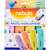 Nebulo Pastell-Textmarker-Set Verpackung, 4 Farben, 2-5 mm Strichstärke