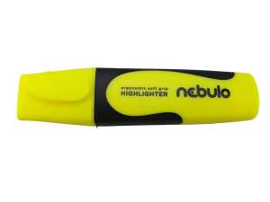 Nebulo neon yellow highlighter with ergonomic soft grip - Marker & Highlighter