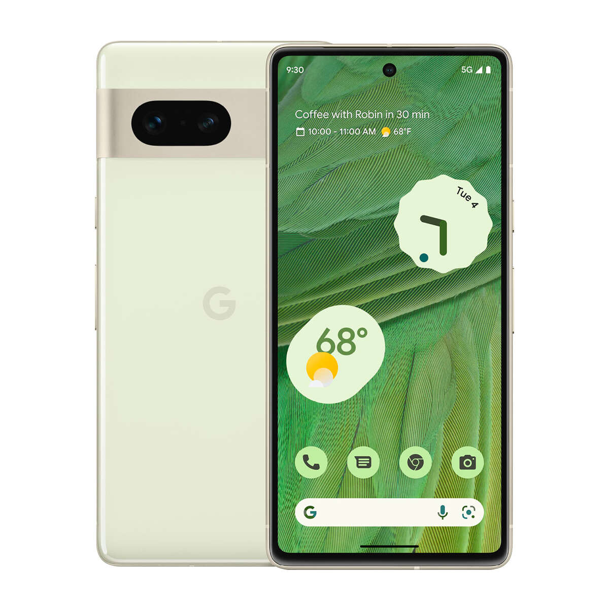 Google pixel 7 5g 128gb (8gb ram) - zöld + hydrogél fólia