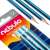NEBULO 2B triangular pencils, pack of 3