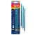 NEBULO 2B triangular pencils, pack of 3