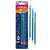 NEBULO 2B triangular pencils, pack of 3