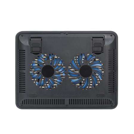 RIVACASE Stojan na notebook s chladiacim ventilátorom, 15,6&rdquo;, RIVACASE &rdquo;5555&rdquo;, strieborný