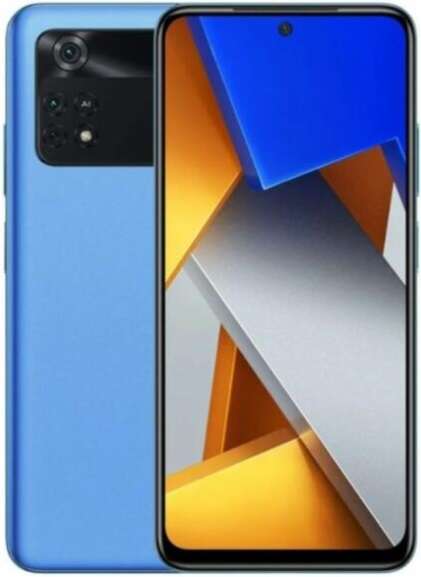 Xiaomi poco m4 pro lte ds 128gb (6gb ram) - kék + hydrogél fólia