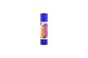 NEBULO glue stick, 8g, blue, for paper, school, office, home - Nebulo