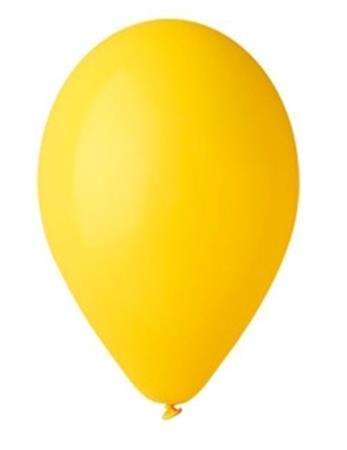 Balón, 26 cm, citrónovo žltý 31545982