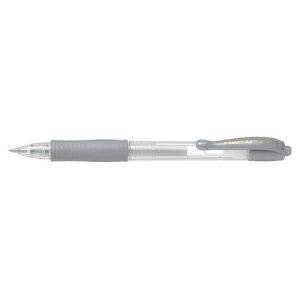 Pilot G-2 Metallic Silber Gelstift 0,32mm - Kugelschreiber