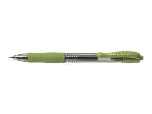 Gélové pero Pilot G-2 s tlačidlom, 0,32 mm #svetlozelená 31546007 Začiatok školy, školské potreby
