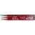 Pilot Frixion Ball rote Tintenpatronen, 3er Pack, 0,7 mm