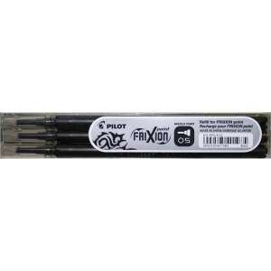 3er Pack Pilot Frixion Ball 0,5 mm schwarze Tintenpatronen - Pilot