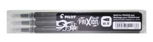 Pilot Frixion Ball/Clicker stierateľná vložka do guľôčkového pera, 0,25 mm #black (3db) 31546074 Písacie a kresliace potreby