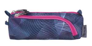 Pulse Zipper Pencil Case #pink-dark blue 31546109 Penare