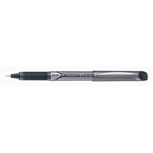 PILOT Hi-Tecpoint V5 Grip schwarzer Tintenroller, 0,3 mm Nadelspitze