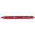 PILOT Acroball red ballpoint pen, 0.25 mm, retractable
