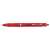 PILOT Acroball red ballpoint pen, 0.25 mm, retractable