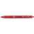 PILOT Acroball red ballpoint pen, 0.25 mm, retractable