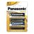 PANASONIC Battery D goliate, 2 pcs, PANASONIC "Alkaline power" 31546413