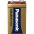 PANASONIC Battery, 9V, 1 pc, PANASONIC "Alkaline power" 79189981