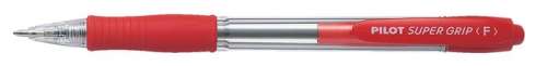 Pilot Super Grip retractable ballpoint pen, red, 0.7mm