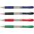 Pilot Super Grip retractable ballpoint pens, assorted colors, 0.7mm